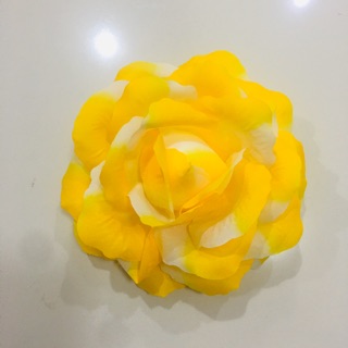 กิ๊ฟติดผมดอกกุหลาบเหลือง