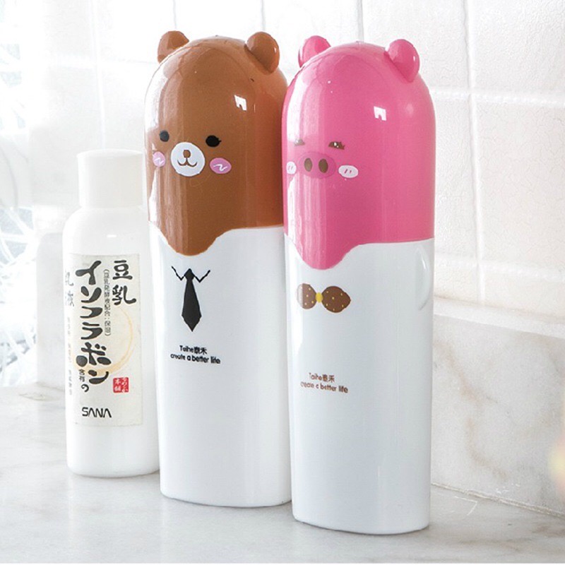 กล่องเก็บแปรงสีฟันพกพา-กล่องเก็บแปรงสีฟันรูปสัตว์-สำหรับเดินทาง-0912