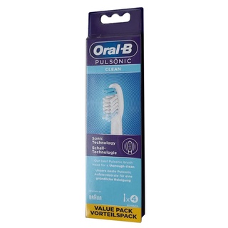 Oral-B Pulsonic Clean Replacement Electric Toothbrush Heads - Pack of 4 SR32C-4