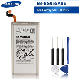 SAMSUNG แบตเตอรี่ สำหรับSamsung GALAXY S8 + G9550 S8 Plus S8Plus SM-G955 EB-BG955ABA EB-BG955ABE แบตเตอรี่ 3500MAh