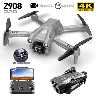 ภาพหน้าปกสินค้าใหม่ โดรน Z908 Pro WIFI FPV MINI 4K HD กล้องคู่ มืออาชีพ พร้อมอุปสรรคสามด้าน ESC ควอดคอปเตอร์ของเล่น ของขวัญ ที่เกี่ยวข้อง