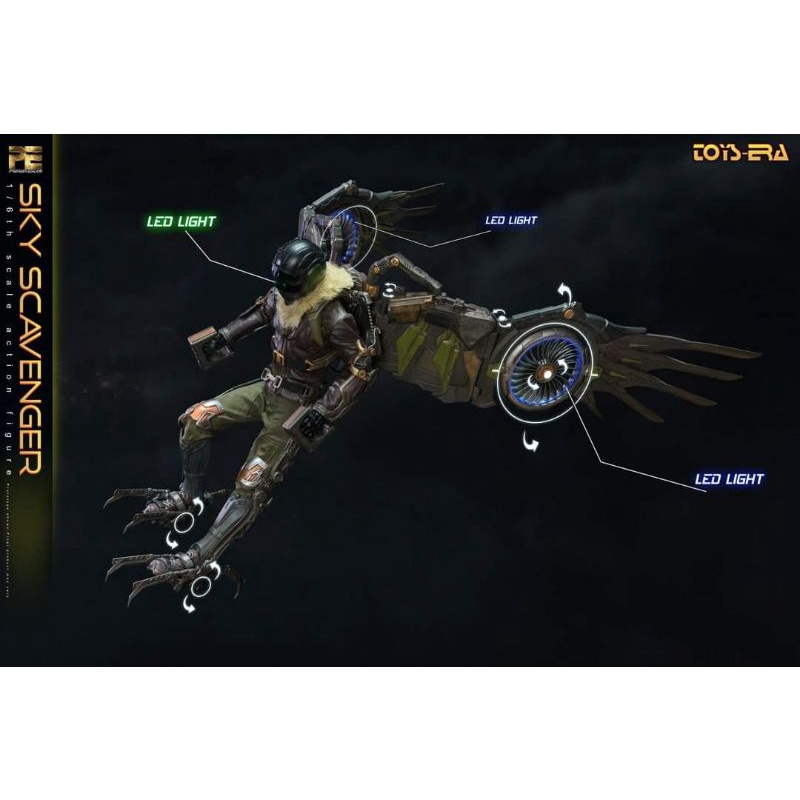 TOYS ERA - SKY SCAVENGER THE VULTURE 1/6 - PE011 : SPIDER TOYS ERA - SKY SCAVENGER THE VULTURE 1/6 - PE011 : SPIDER
