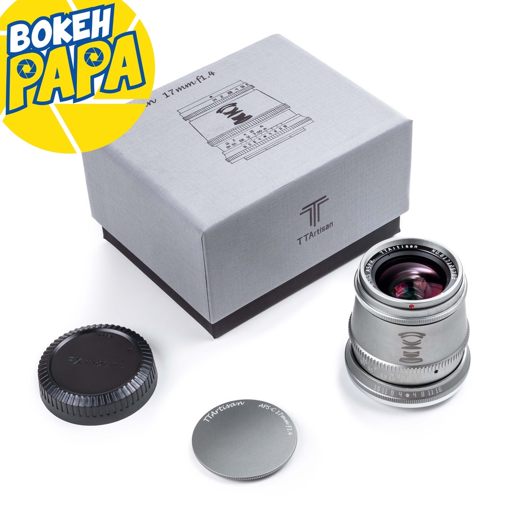 ttartisan-17mm-f1-4-titanium-สี-ไทเทเนียม-apsc-lens-wide-เลนส์หน้าชัดหลังเบลอ-17-mm-เลนส์-ไวด์-เลนส์ไวด์