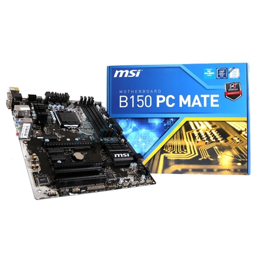 MSI Mainboard B150 PC MATE 'STrek' Intel 1151 (VGA On) | Shopee Thailand