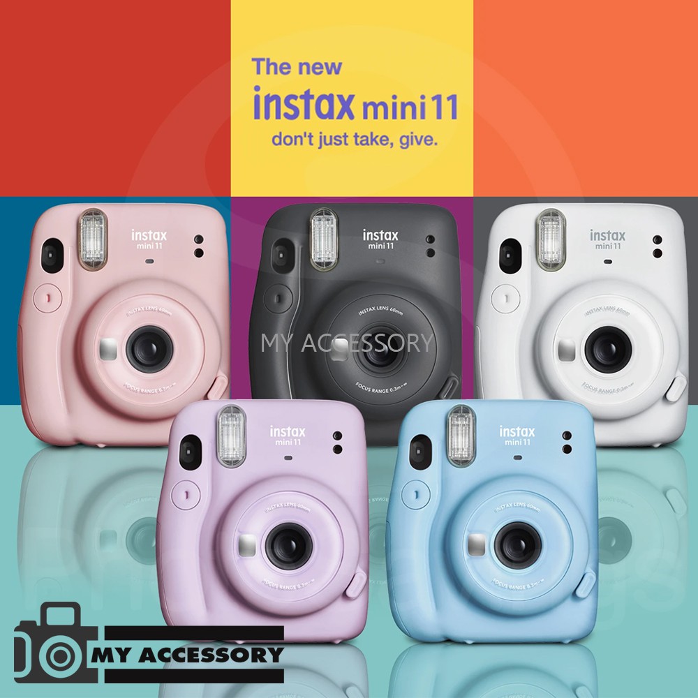 Fujifilm Instax Mini 11 Instant Film Camera กล้องฟิล์ม - ประกันศูนย์ 6 ...