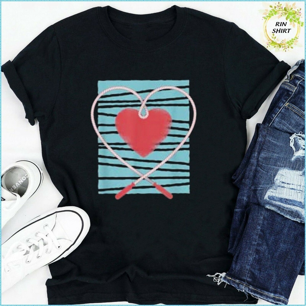 t-shirt-ขายดี-เชือกกระโดด-รูปหัวใจ-สําหรับคนรักเสื้อยืดs-5xl