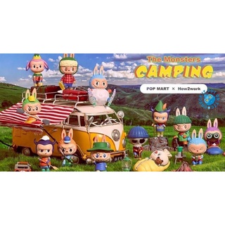 Labubu camping × POPMART พร้อมส่ง แท้💯