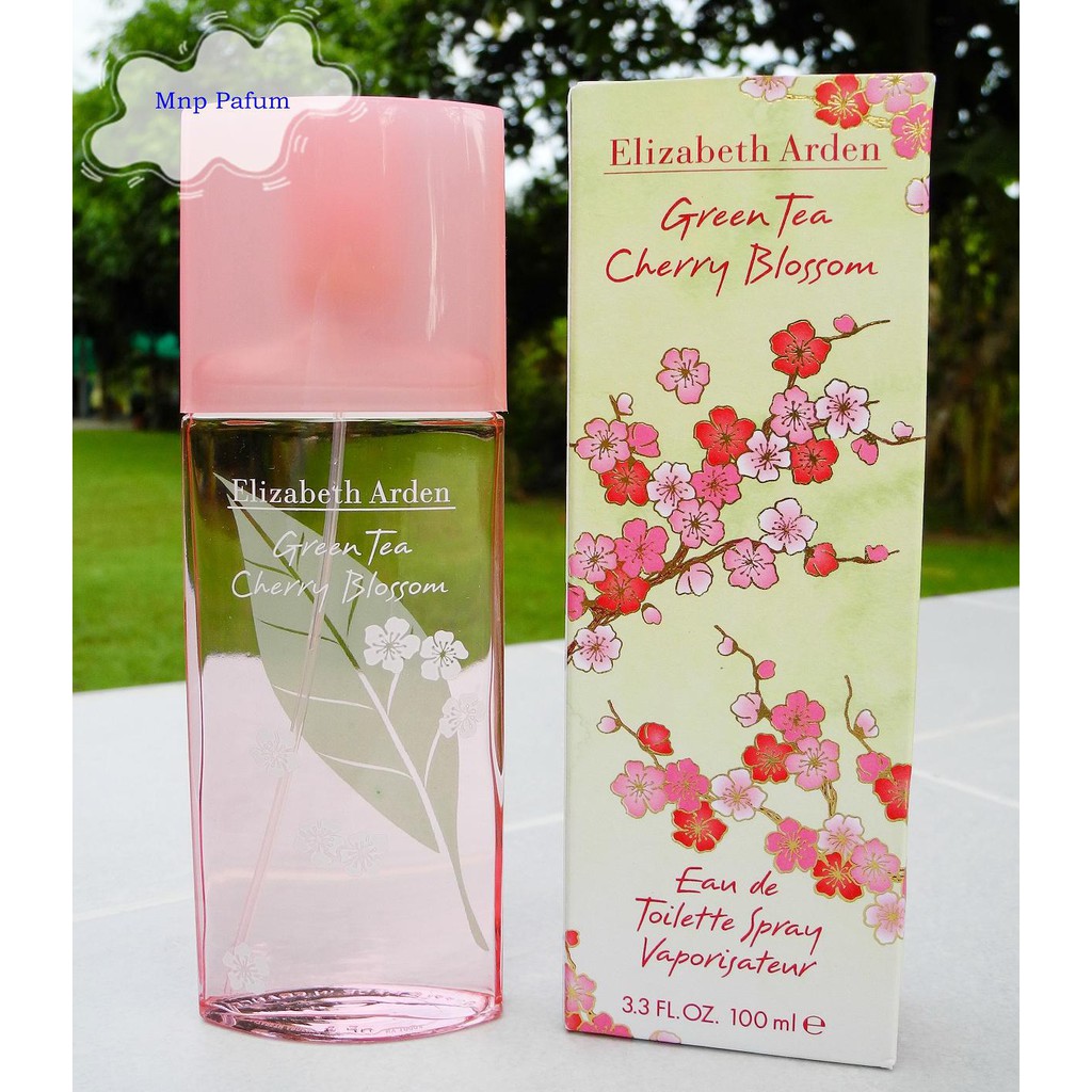 Elizabeth Arden Green Tea Cherry Blossom Edt For Women 100 ml. ( กล่อง