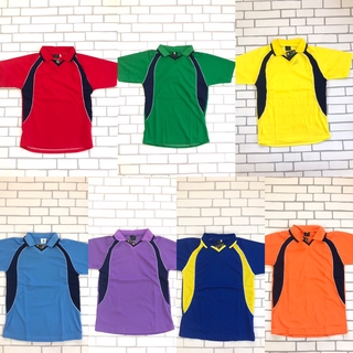 เสื้อกีฬาเด็ก ผ้าเม็ดข้าวสาร ยี่ห้อ a ran  เสื้อกีฬาเด็กชาย เสื้อกีฬาเด็กหญิง 111