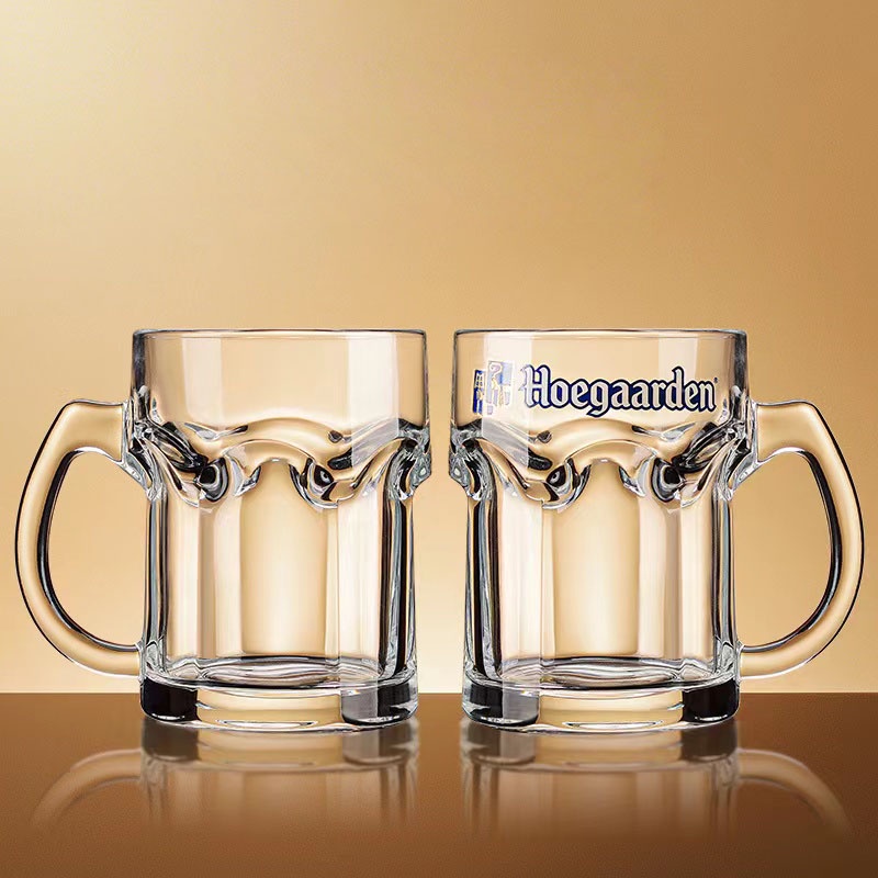 b-amp-j-home-ประกันศูนย์ไทย-แก้ว-hoegaarden-มีหูจับได้-แก้วเบียร์-ขนาดใหญ่500ml-ความจุใหญ่และหนาพิเศษ