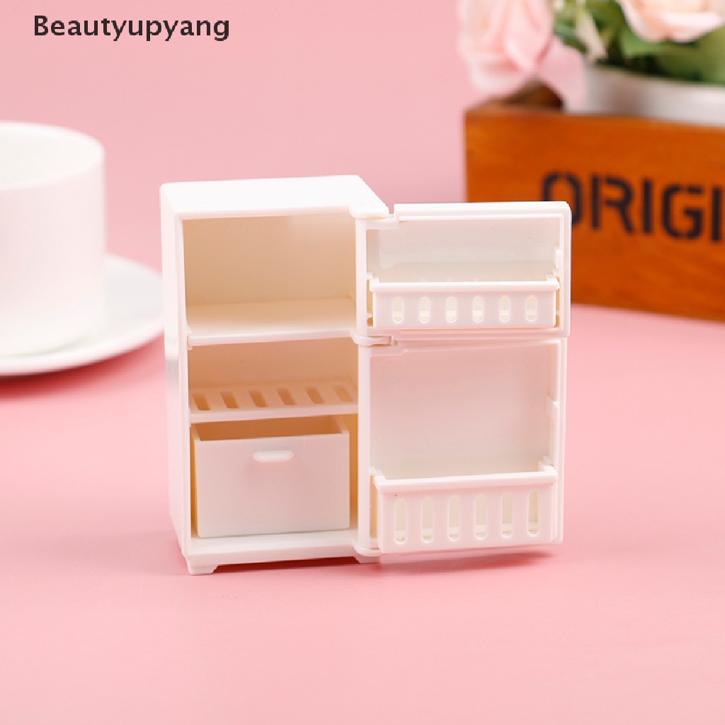 beautyupyang-ม้านั่งตู้เย็นจิ๋ว-สําหรับตกแต่งบ้านตุ๊กตา