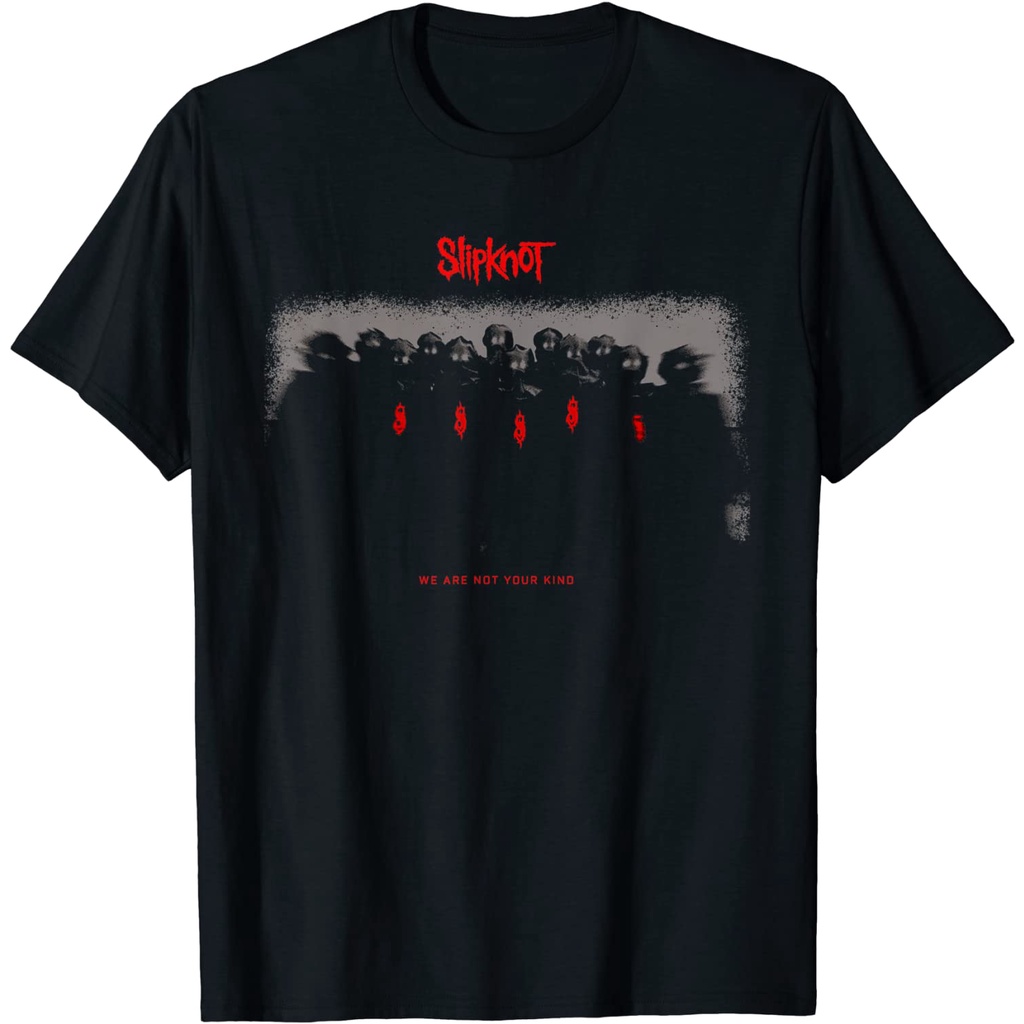 เสื้อยืดโอเวอร์ไซส์เสื้อยืด-มีฮู้ด-กันลื่น-พิมพ์ลาย-we-are-not-your-kind-groups-3xl
