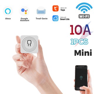 10 A มินิสวิตช์อัจฉริยะ Wifi Diy รองรับ 2 Way ควบคุมการทํางานร่วมกับ Alexa Google Home Life App