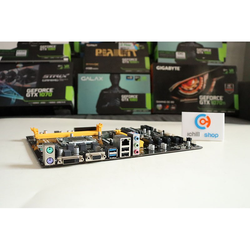 ชุดซีพียูพร้อมเมนบอร์ด CPU : Intel G3250 3.20 GHz + MB : Biostar H81A ...