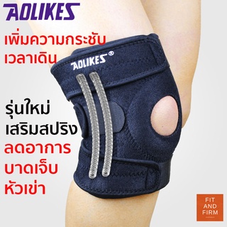 ภาพหน้าปกสินค้าทักแชทลด15% ! สายรัดเข่า Full Size Spring เสริมสปริง ที่รัดเข่า ป้องกันอาการบาดเจ็บ สนับเข่า พยุงหัวเข่า Knee Support ที่เกี่ยวข้อง