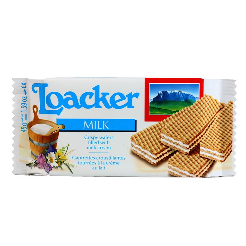 ล็อคเกอร์ ขนมเวเฟอร์สอดไส้ครีมนำเข้าจากอิตาลี (Loacker Fondente/Loacker ...