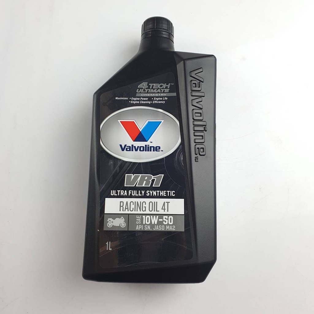 น้ำมัน Valvoline VR1 RACING OIL 1ลิตร SAE 10W-50 | Shopee Thailand