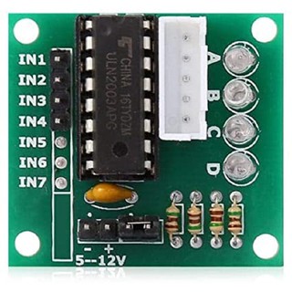 ULN2003 ULN2003A Module Driver Board ขับมอเตอร์  รีเลย์ หรือ สเตปปิ้งมอเตอร์ ควบคุมอุปกรณ์ได้ 7 ตัว