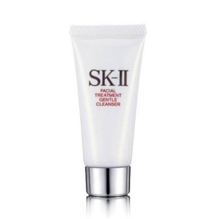 SK-II FACIAL TREATMENT GENTLE CLEANSER 20G ขนาดทดลอง ราคาพิเศษ *Package ใหม่ล่าสุดตัวอักษรสีแดง