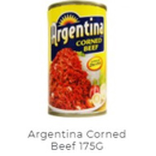 Argentina corned beef  175g คอร์นบีฟ เนื้อวัวกระป๋อง ปรุงรสอร่อย