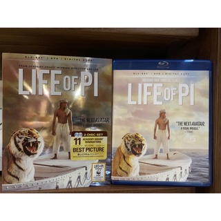 Blu-ray แท้ เรื่อง Life Of Pi ปกสวม สวยมาก เสียงไทย บรรยายไทย #รับซื้อแลกเปลี่ยน Blu-ray แท้