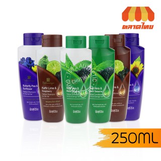 สินค้า แชมพู/ครีมนวดผม สบันงา เฮอเบิล Sabunnga Herbal Shampoo/Conditioner 250 ml.