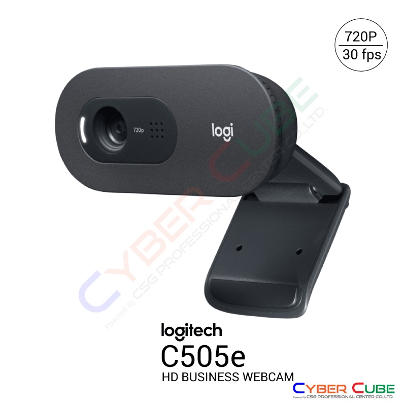 logitech-c505e-hd-business-webcam-กล้องเว็บแคม-hd-webcam-720p-30fps-widescreen-60-mono-mic