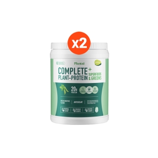 [โค้ดคู่ลดเพิ่ม 280.-] No.1 Plantae Complete Plant Protein รส Green Smoothie 2 กระปุก : Superfoods & Greens กรีน สมูตตี้