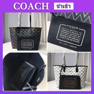 Coach F66908 กระเป๋าสะพายไหล่ผู้หญิงช้อปปิ้ง