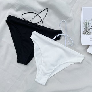 Summer Bikini (เฉพาะกางเกงบิกินี่เท่านั้น) บิกินี่สายไขว้ (7001)