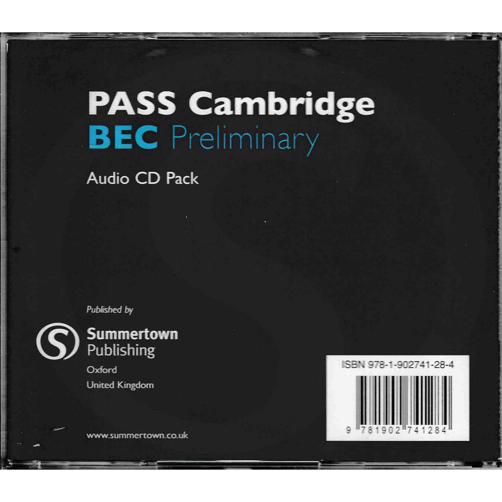 pass-cambridge-bec-preliminary-audio-cd