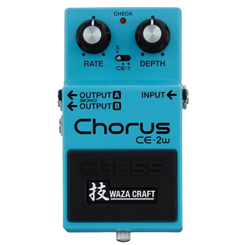 boss-ce-2w-chorus-waza-craft-เอฟเฟคกีตาร์