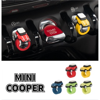 รูปภาพขนาดย่อของSuitable For MINI COOPER Car Model Ornaments COUNTRYMAN JCW CLUBMAN F54 F55 F56 F57 F58 F60 R55 R57 R58 R60 Center Control Dashboard One-Button Start Modification Button Small Toy Decorationลองเช็คราคา