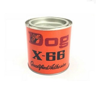 กาวยางอเนกประสงค์ DOG X-66 ตราหมา 200ml กาวยางตราหมา กาวติดรองเท้า กาวซ่อมกระเป๋า กาวติดพีวีซี กาวเหลือง