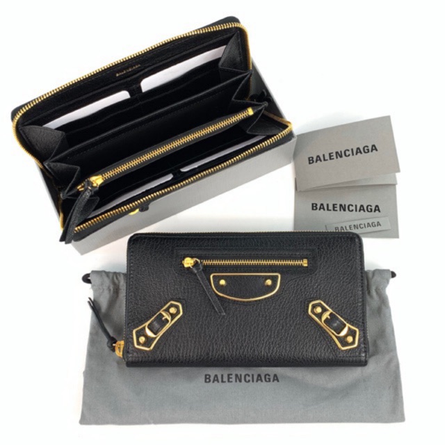 balenciaga long wallet