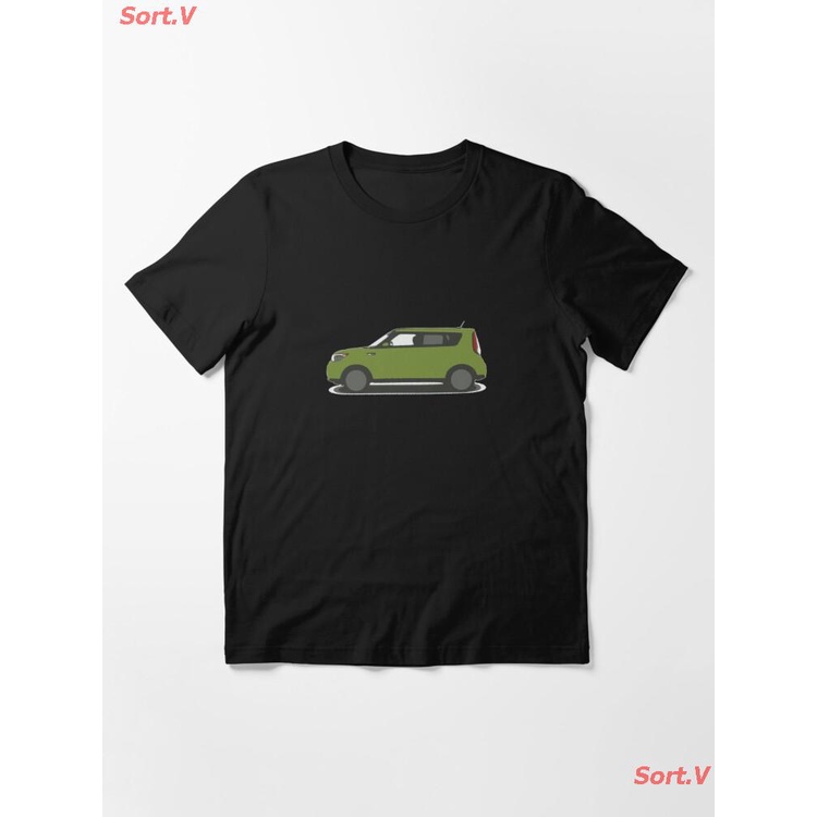 tee-เสื้อยืดแฟชั่น-โลโก้-kia-soul-kia-green-essential-t-shirt-เสื้อยืดพิมพ์ลาย-เสื้อยืดโลโก้รถ