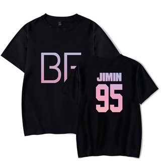 [S-5XL]เสื้อยืด พิมพ์ลายอัลบั้ม Bangtan Be Kpop Girl Jimin Jung Kook Suga V สําหรับผู้หญิง