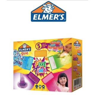 Elmers Fun time gift pack Slime เอลเมอร์สสไลม ชุดสไลม์หรรษา 16 ชิ้น