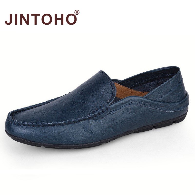 ภาพสินค้ารองเท้าโลฟเฟอร์หนัง สำหรับผู้ชาย จากร้าน jintoho.th บน Shopee ภาพที่ 6
