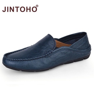 ภาพขนาดย่อของภาพหน้าปกสินค้ารองเท้าโลฟเฟอร์หนัง สำหรับผู้ชาย จากร้าน jintoho.th บน Shopee ภาพที่ 6