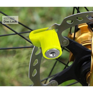 กุญแจล็อคดิสเบรค กุญแจล็อคจานเบรค ที่ล็อคดิสเบรค กันน้ำได้ Disc Lock สีเขียว ล็อคดิสก์รถจักรยานยนต์ ล็อคดิสก์รถจักรยาน