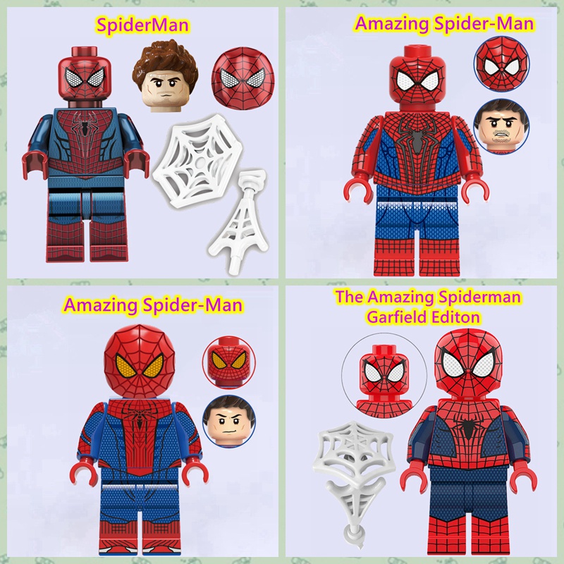 lego-ของเล่นตัวต่อเลโก้-ตุ๊กตา-marvel-spider-man-spider-man-ของเล่นสําหรับเด็ก
