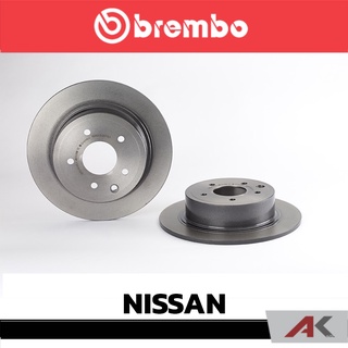 จานเบรก Brembo NISSAN Teana J31/32/L33, Sylphy Juke หลัง เบรคเบรมโบ้ 08 A715 11 (ราคาต่อ 1 ข้าง)