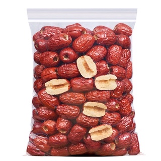 พุทราจีน ไร้เมล็ด ไซร์เล็ก ( 无核小红枣 ) พร้อมส่ง 1kg และ500g มี2ขนาด สามารถทานได้เลยหรือชงกับน้ำดื่มและใช้ประกอบอาหารได้