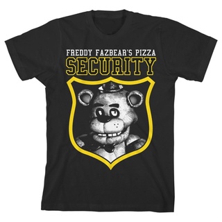 เสื้อยืดลายกราฟฟิก five nights at freddy  s เสื้อยืดผช เท่ๆ คอลูกเรือ