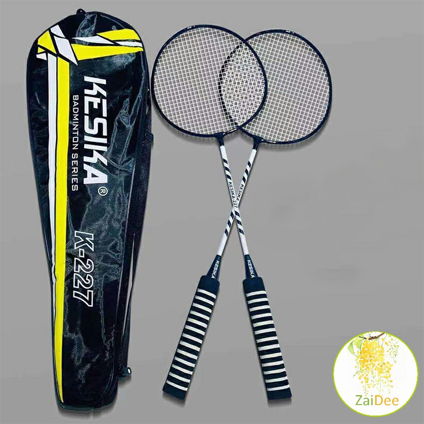 ภาพหน้าปกสินค้าไม้แบดมินตัน K-227 จับสบาย ไม้แบดมินตัน อุปกรณ์กีฬา ไม้แบดมินตันราคาถูก ออกกําลังกาย Badminton racket