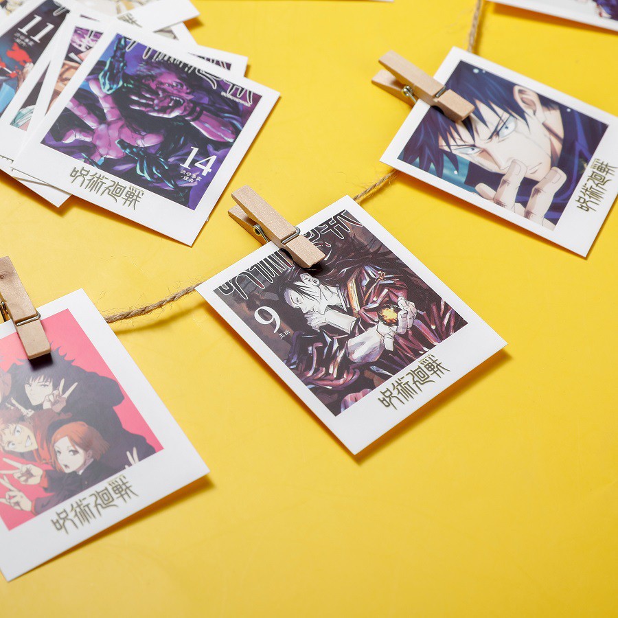 jujutsu-kaisen-lomo-card-การ์ดรูปอะนิเมะ-ชุด-40-แผ่น