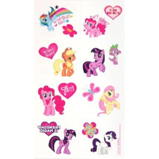 My Little Pony Tattoos 8 ชิ้น ของแท้จาก USA