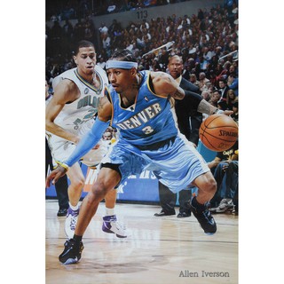 โปสเตอร์ รูปถ่าย นักกีฬา บาส อัลเลน ไอเวอร์สัน Allen Iverson 2008 POSTER 24”x35” Inch Photo Basketball Denver NBA