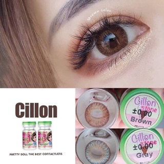 Chiffon Gray / Chiffon Brown / Cillon Gray / Cillon Brown ☘️ Pretty Doll ค่าอมน้ำ38% บิ๊กอาย ทรีโทน สีเทา และ สีน้ำตาล